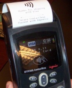 Visa contactless