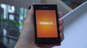 Firefox OS Mozilla Sony