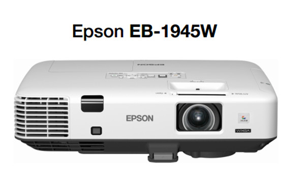 El proyector Epson EB-1945W ofrece un brillo de 4200 lúmenes.