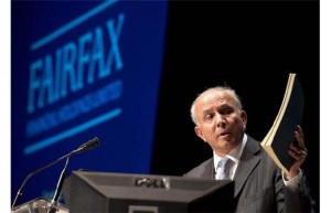 Prem Watsa, CEO de Fairfax, empresa que lidera el concorcio de emrpesas que se hará con BlackBerry