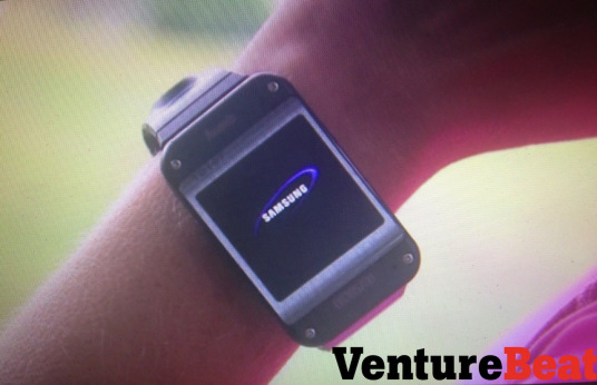 Imágenes filtradas por Venture Beat sobre el Galaxy Gear de Samsung