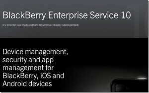 BlackBerry Enterprise Service 10