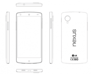 Documento filtrado sobre cómo podría ser el Nexus 5 que llegaría al mercado el 30 de octubre. 
