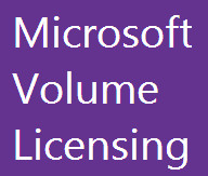 Microsoft Volume Licencing