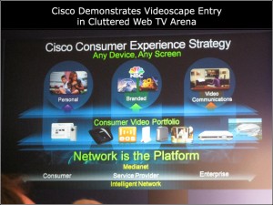 Presentación del Videoscape de Cisco en el CES