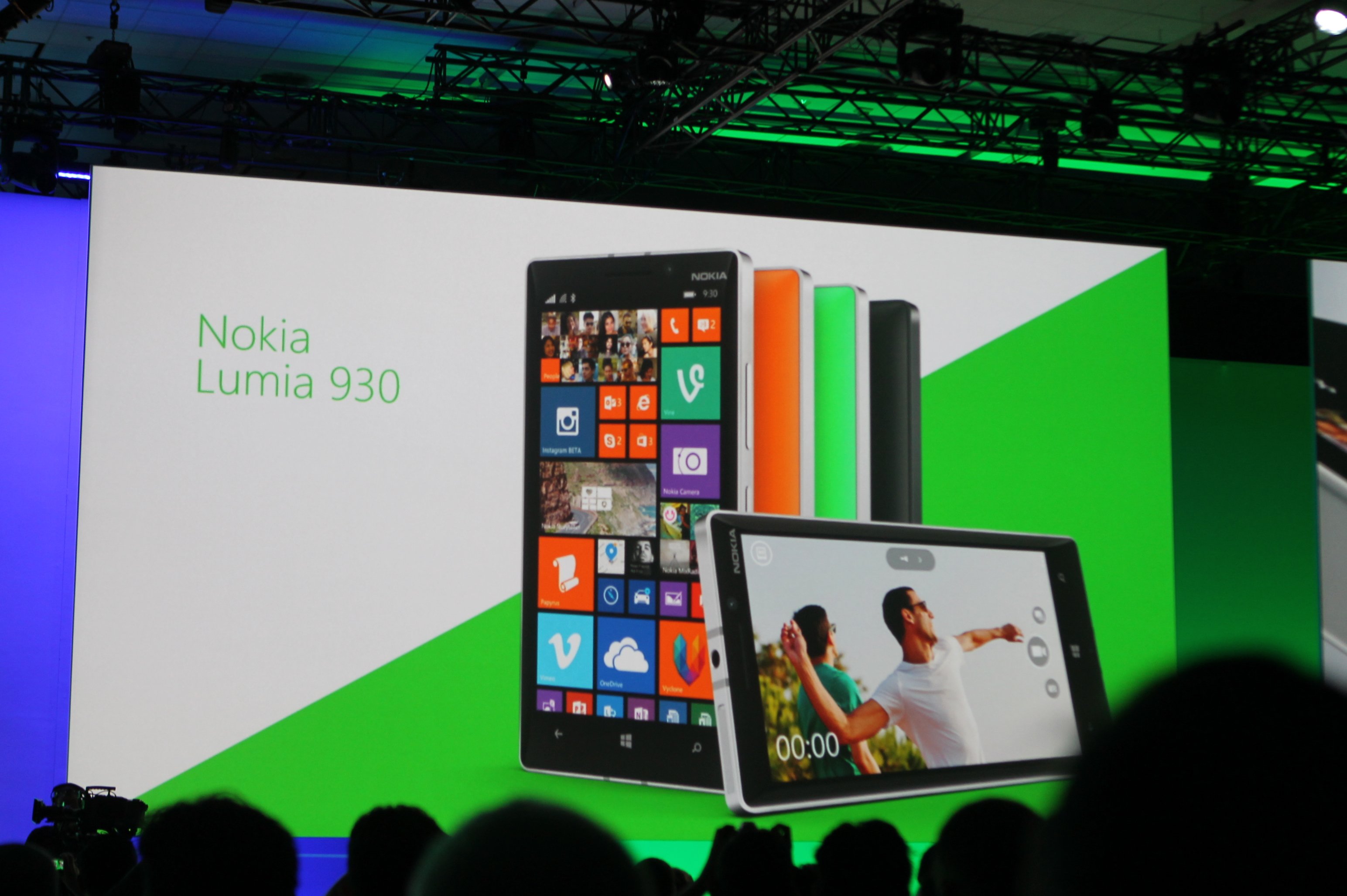 Uno de los Lumia presentados en el Build 2014, que ahora pasaría a comercializarse por la división Microsoft Mobile