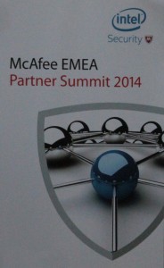 McAfee EMEA partner Summit 2014 vertical