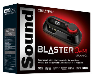 Creative Sound Blaster Omni Surround box