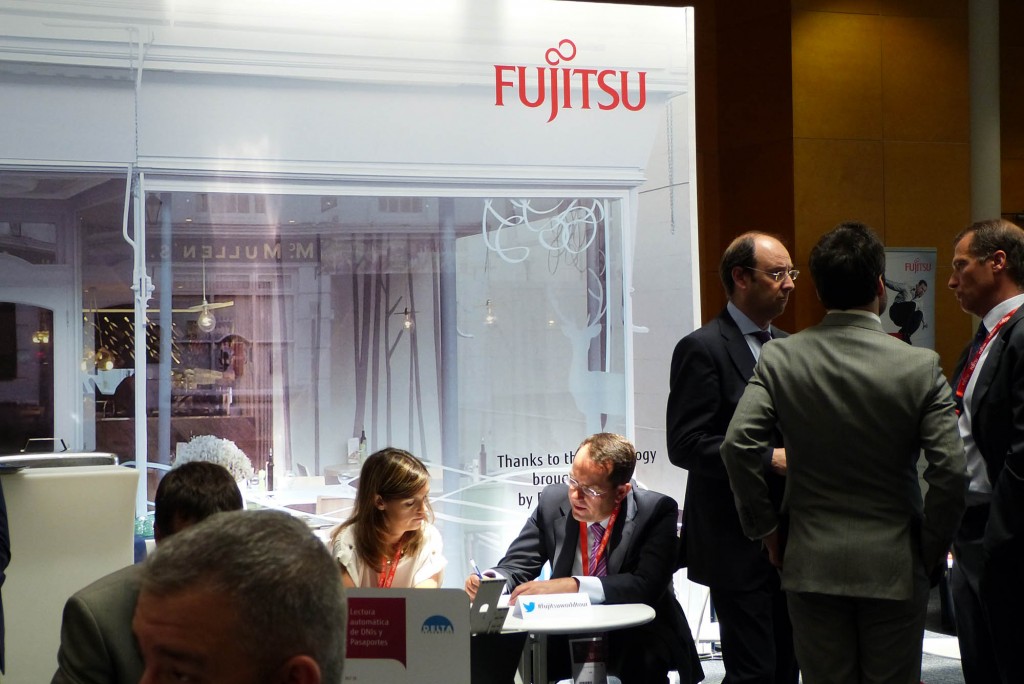 Un momento del encuentro Fujitsu World Tour 2014 celebrado en Madrid
