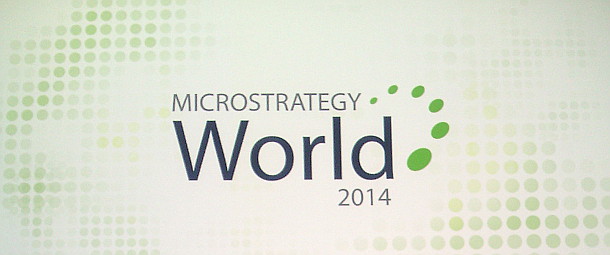 MicroStrategy World dentro