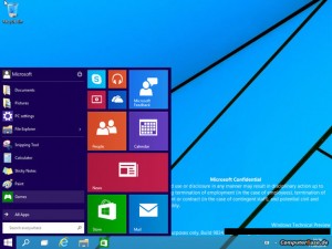 Así podría ser el Windows 9 según las imágenes filtradas en Computer Base. 