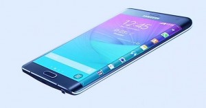 El Edge es un Galaxy Note 4, pero con una curvatura en la parte derecha de la pantalla. 