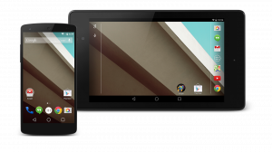 Vista previa de Android L, que Google muestra para los desarrolladores. 