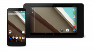 Vista previa de Android L, que Google muestra para los desarrolladores.