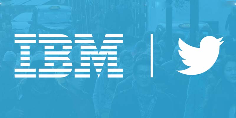 Twitter crea alianza con IBM