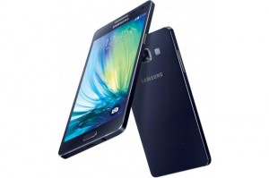 Samsung Galaxy A5 en azul. 