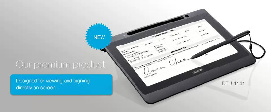 Wacom DTU-1141 firma