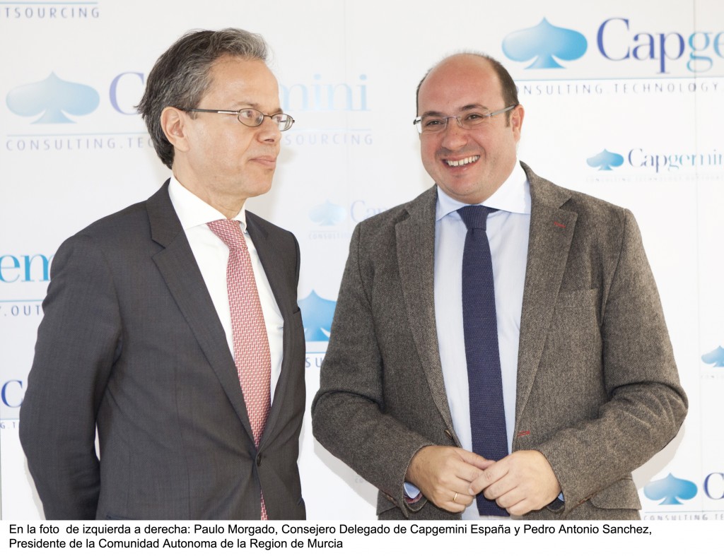 Inauguración de Capgemini en Murcia esta mañana. 