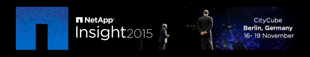 NetApp Insight EMEA 2015