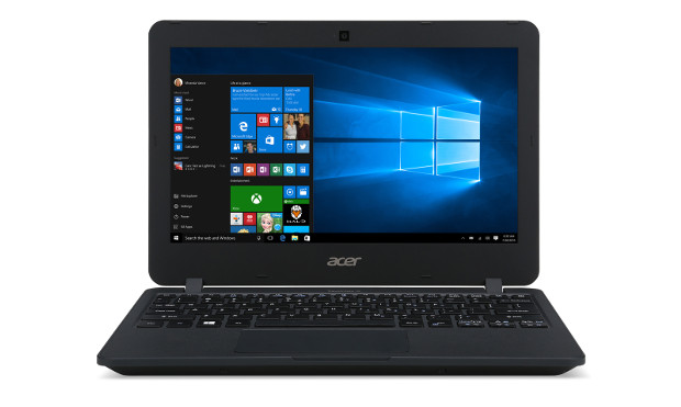 Acer TravelMate B117 front
