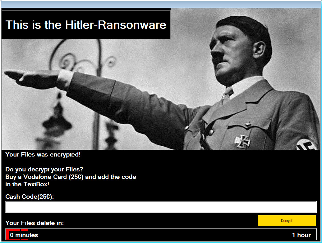 Hitler-ransomware