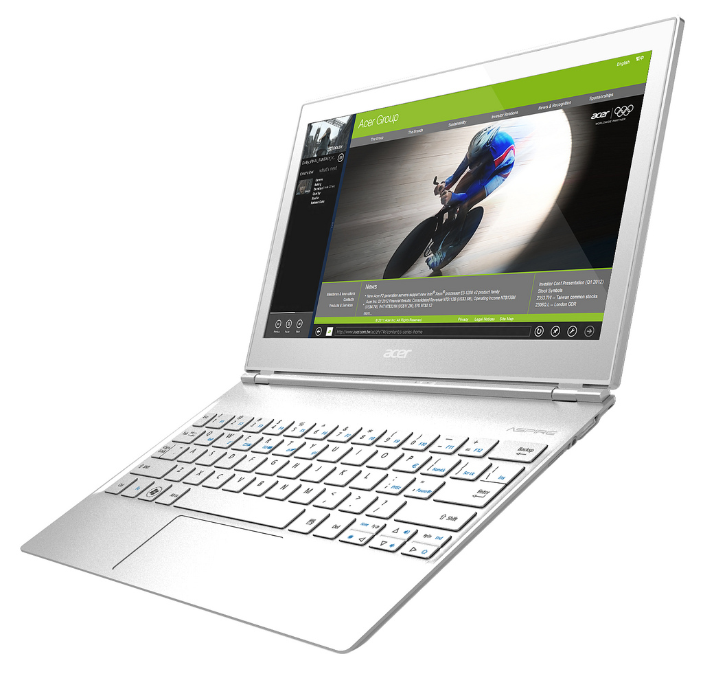 Acer lanza Aspire 7, Ultrabooks con Windows 8