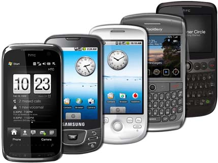 Smatphones llegarán a los mil millones en 2013