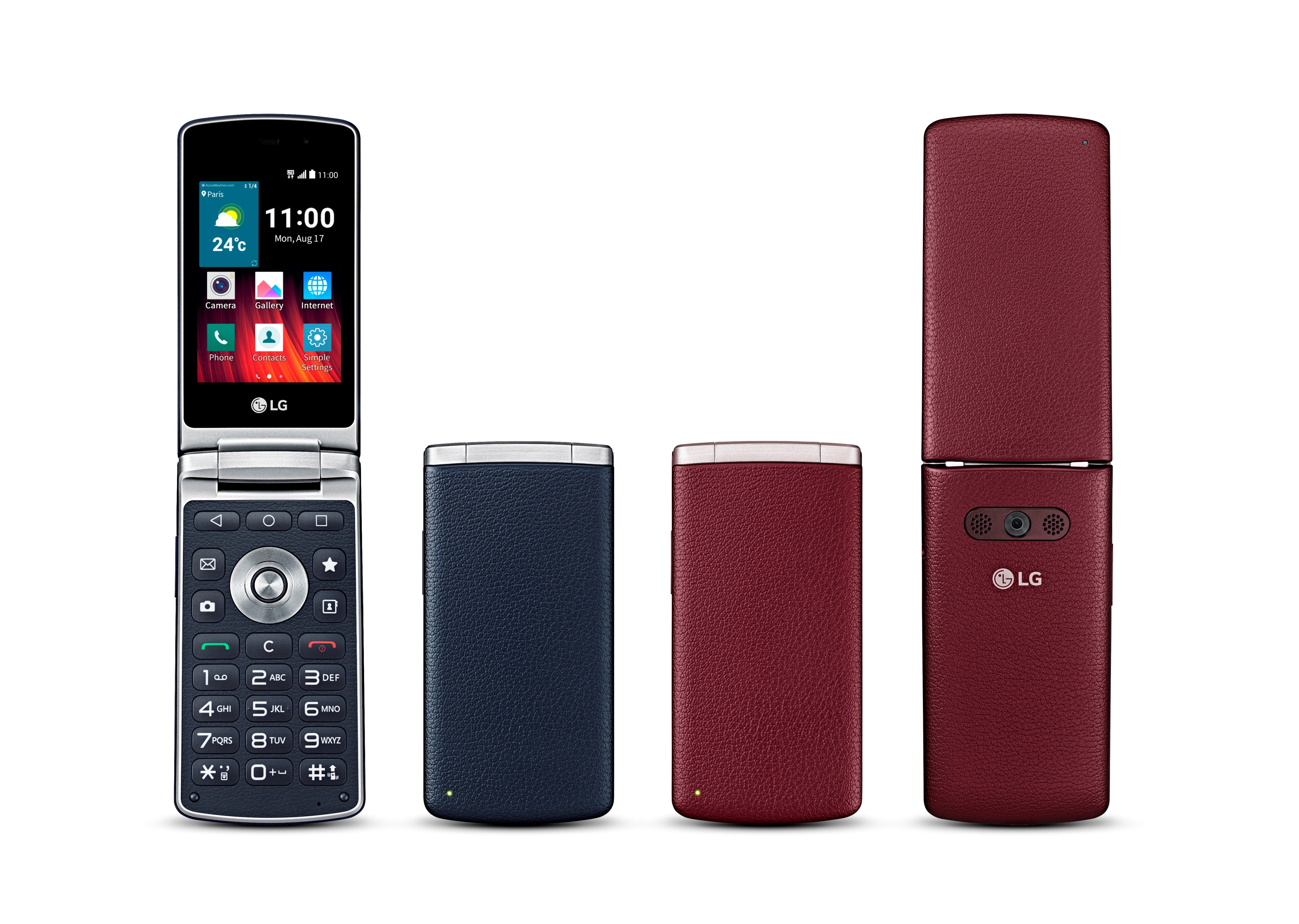 LG trae a España su teléfono con tapa… y pantalla táctil
