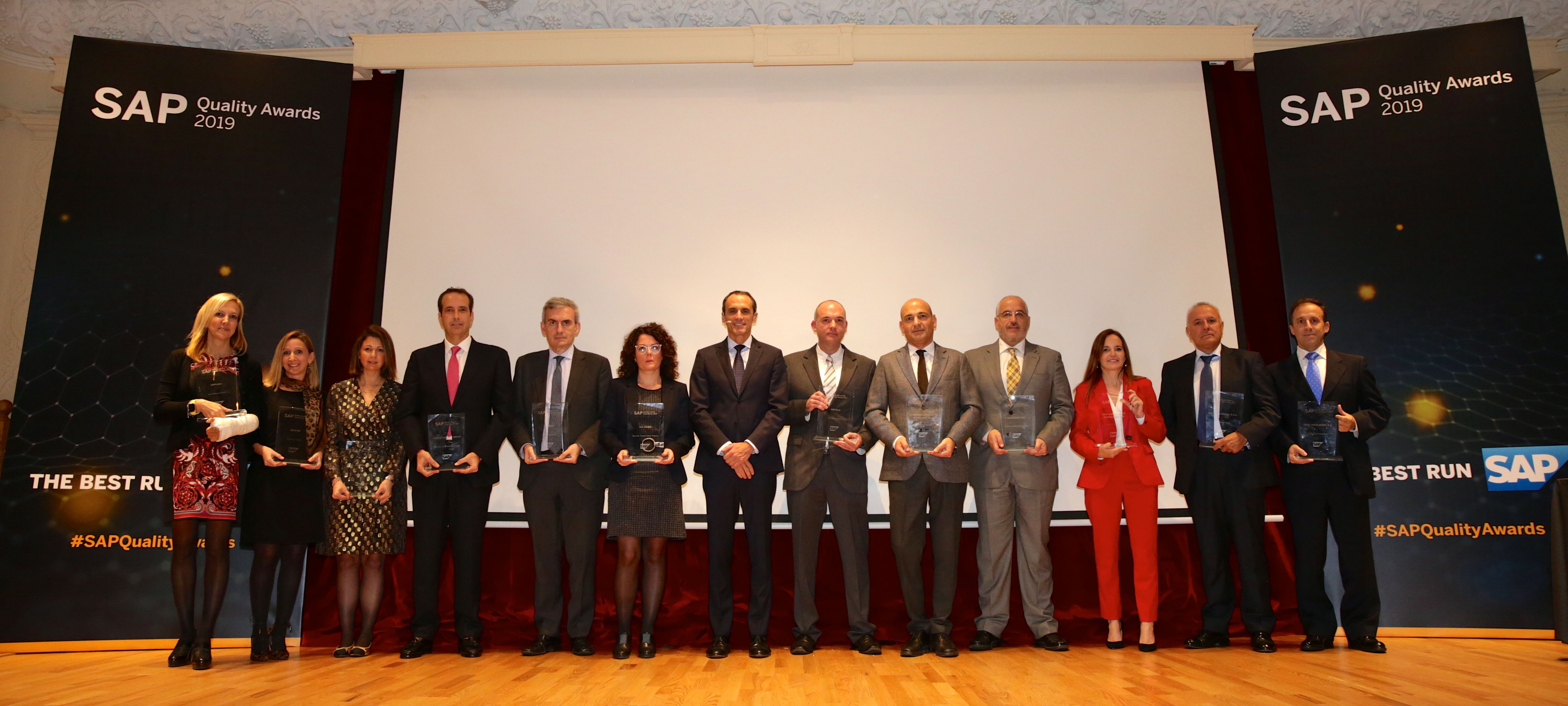 Y los ganadores de los SAP Quality Awards 2019 son…