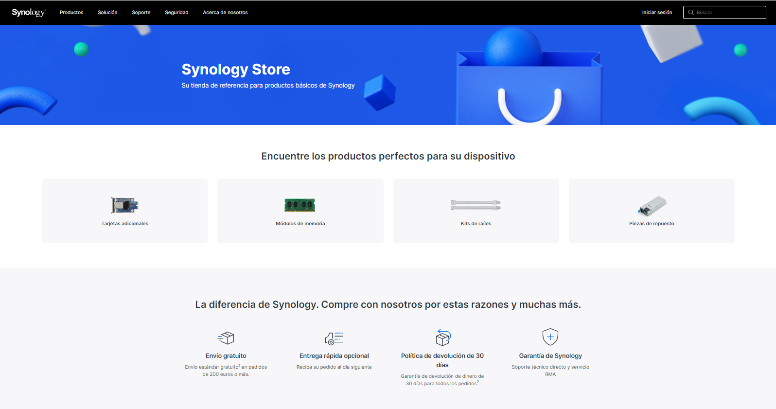 La Synology Store llega a la Unión Europea