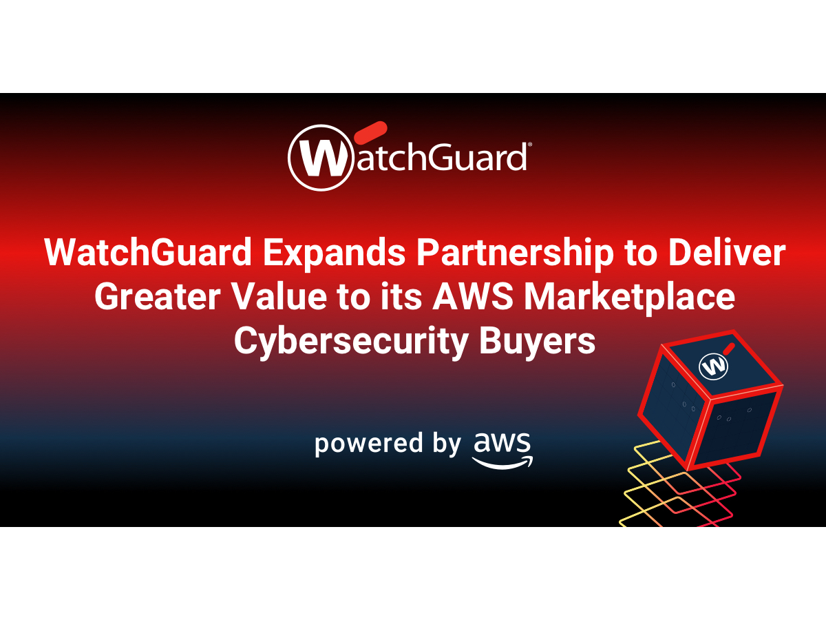WatchGuard Technologies ya está disponible en AWS Marketplace